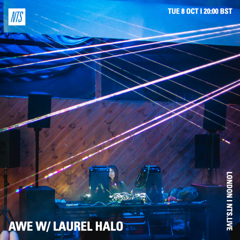 Awe on NTS (8 October 2024) <p><a href="https://www.nts.live/shows/laurel-halo/episodes/laurel-halo-8th-october-2024">https://www.nts.live/shows/laurel-halo/episodes/laurel-halo-8th-october-2024</a></p>
